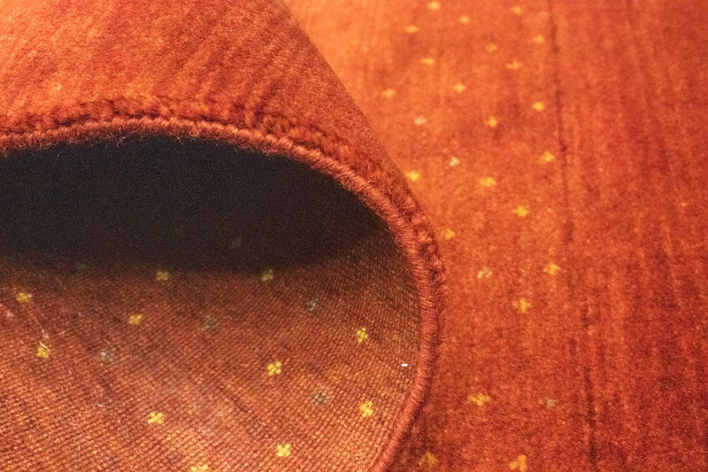 Gabbeh Teppich - Loribaft Indus 266 x 70 cm - rot