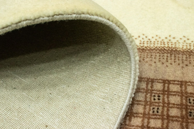 Gabbeh Teppich - Loribaft Perser 271 x 70 cm - beige