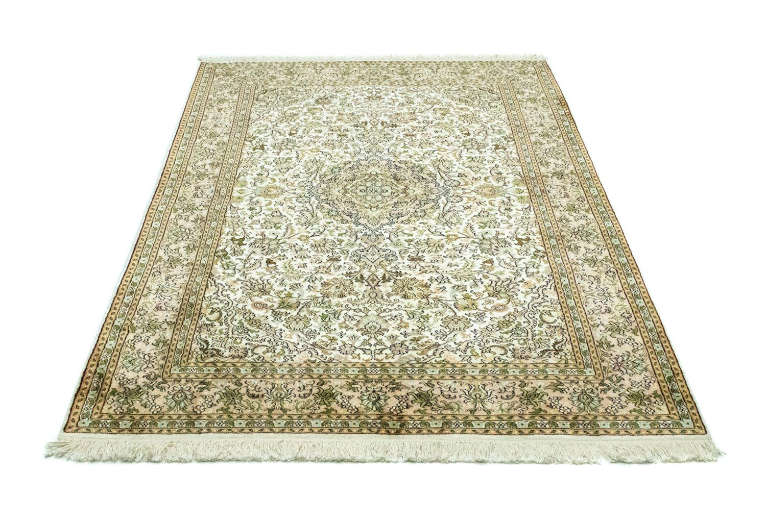 Seidenteppich - Kaschmir Seide 183 x 125 cm Teppichbrücke