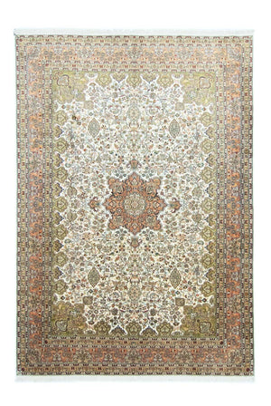 Seidenteppich - Kaschmir Seide 308 x 217 cm Teppich Wohnzimmer