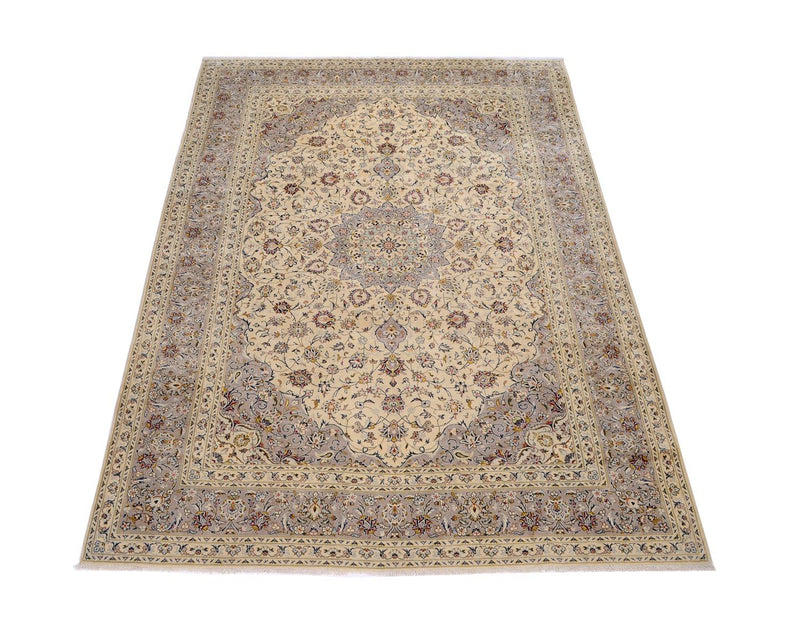 Perserteppich - Keshan 351 x 253 cm - beige
