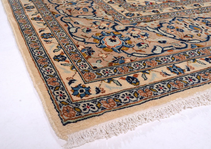 Perserteppich - Keshan 379 x 241 cm - beige