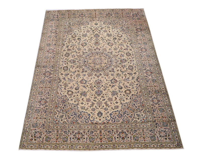 Perserteppich - Keshan 338 x 240 cm - beige