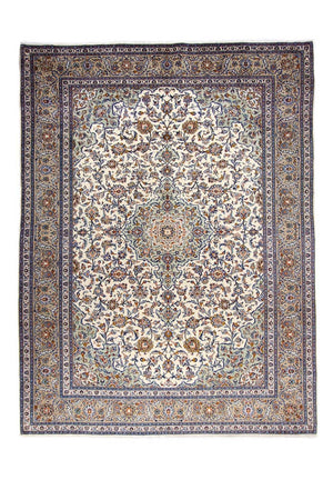 Perserteppich - Keshan 398 x 300 cm - beige