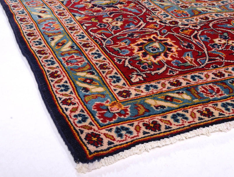 Perserteppich - Keshan 368 x 246 cm - blau