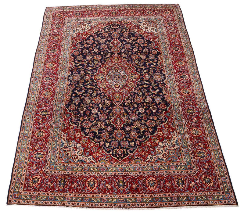 Perserteppich - Keshan 368 x 246 cm - blau