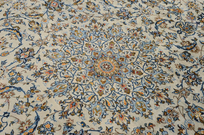Perserteppich - Keshan 363 x 240 cm - grün