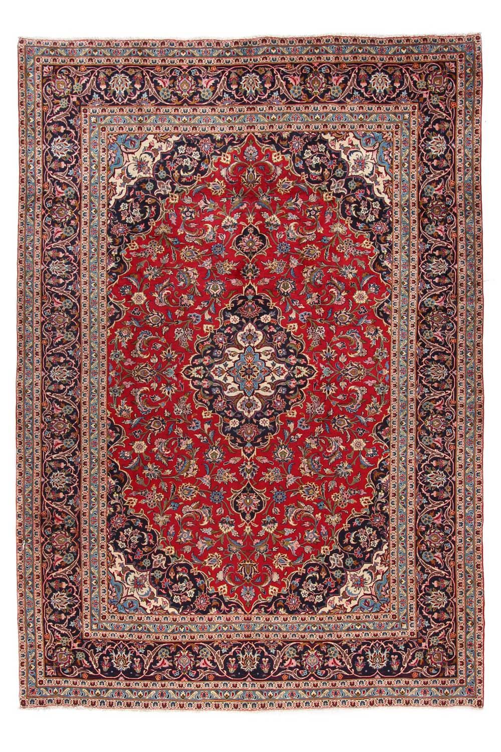 Perserteppich - Keshan 352 x 245 cm - rot