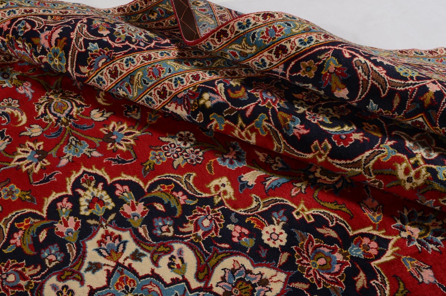 Perserteppich - Keshan 352 x 245 cm - rot