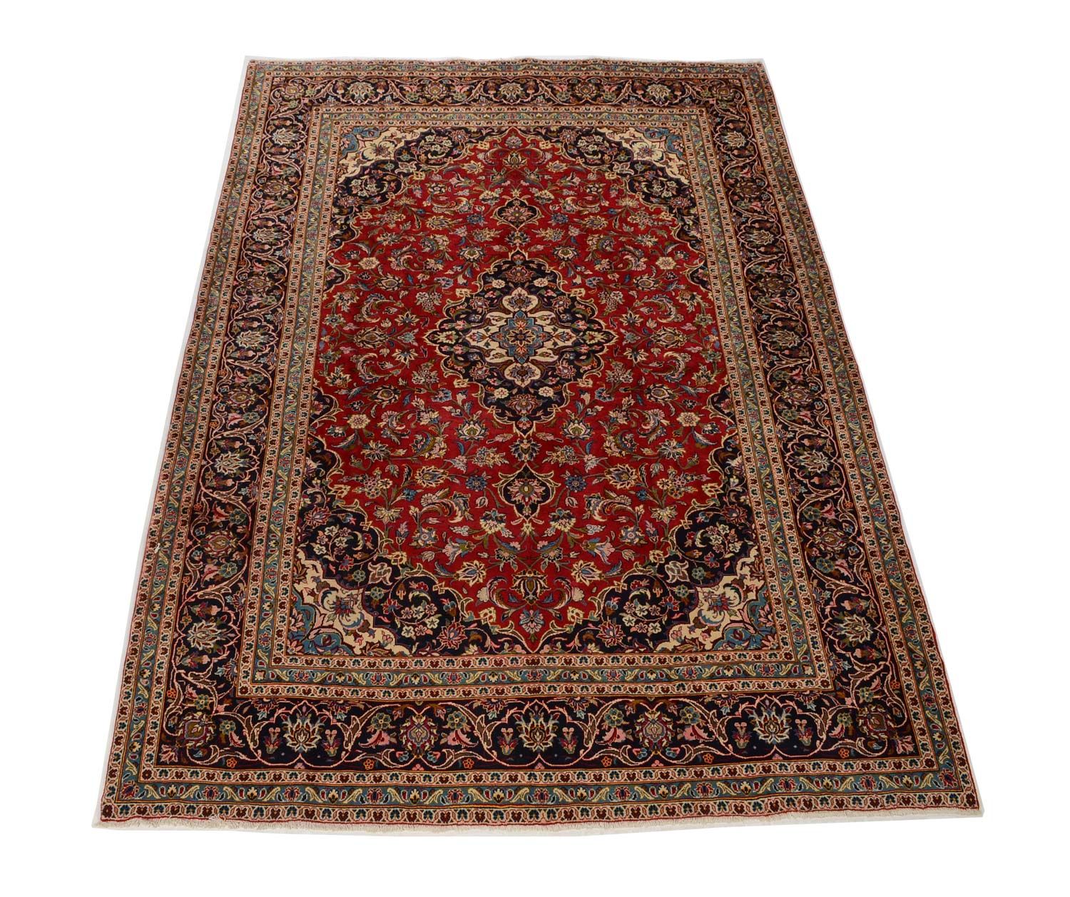 Perserteppich - Keshan 352 x 245 cm - rot