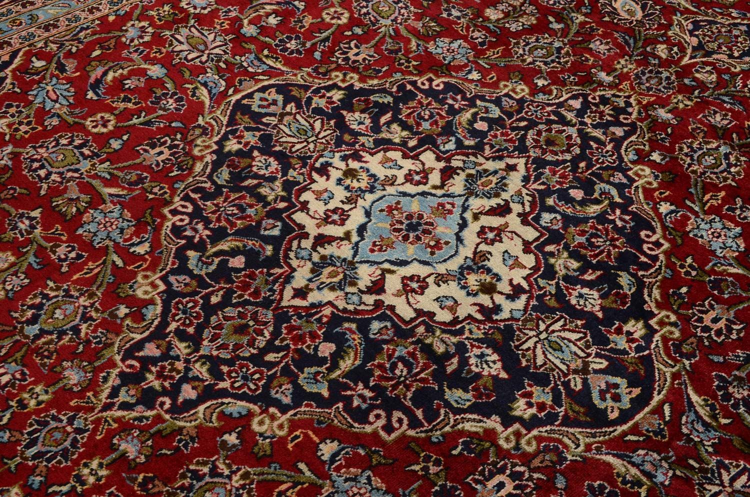 Perserteppich - Keshan 357 x 246 cm - rot