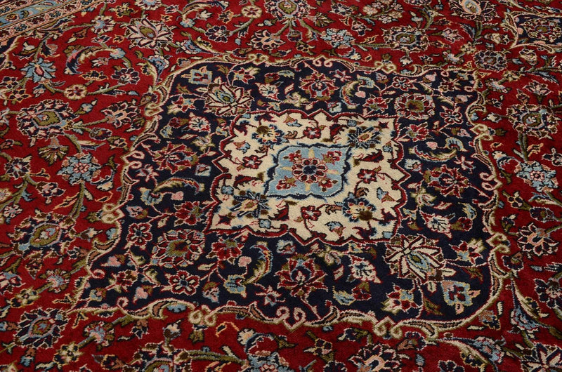 Perserteppich - Keshan 357 x 246 cm - rot