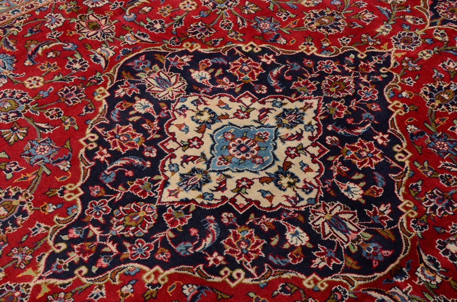 Perserteppich - Keshan 345 x 237 cm - rot