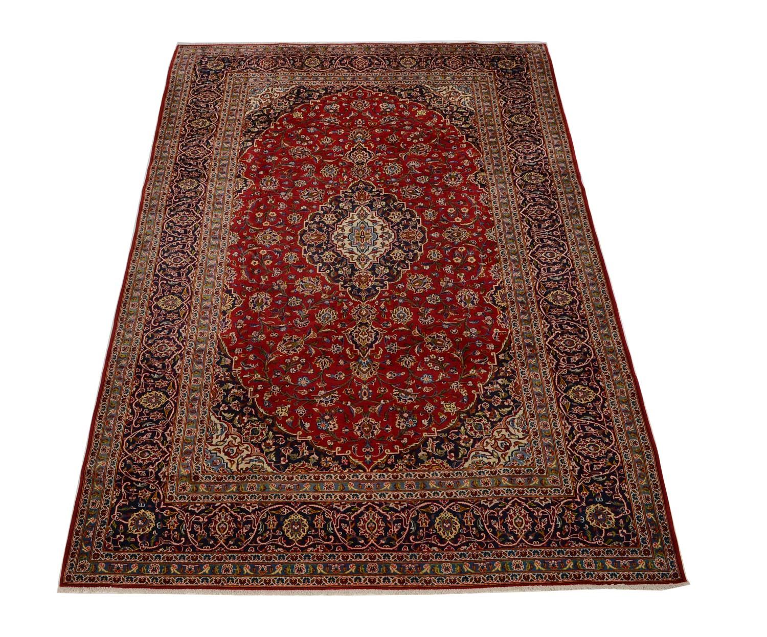 Perserteppich - Keshan 359 x 242 cm - rot