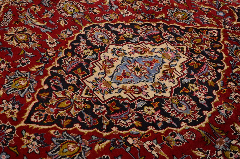 Perserteppich - Keshan 342 x 251 cm - rot