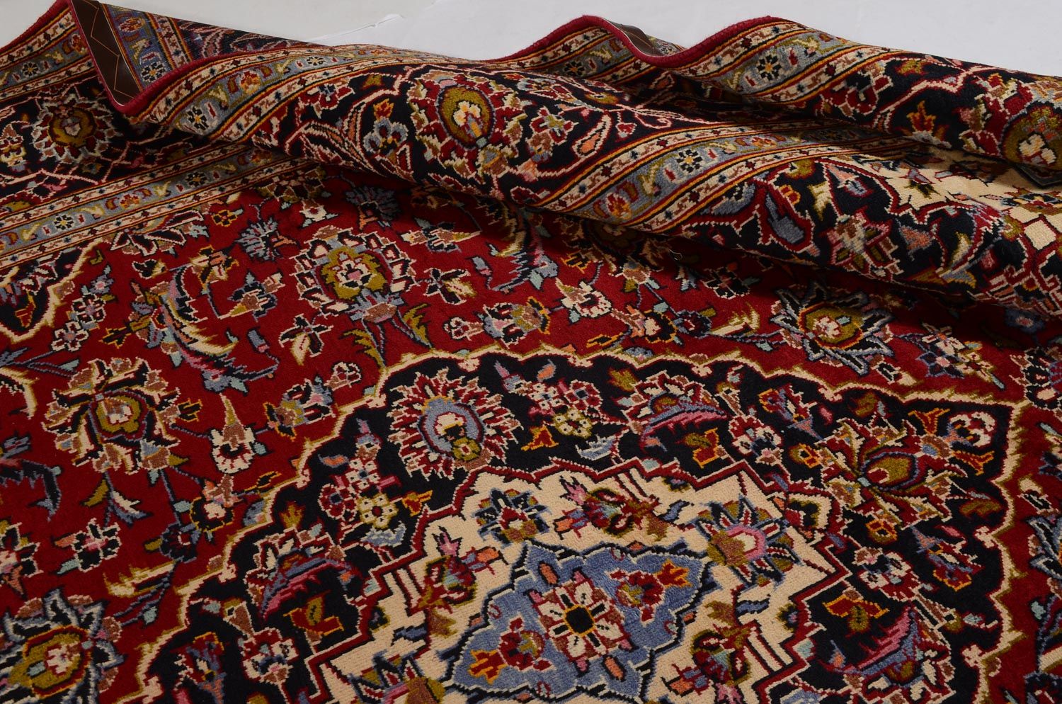 Perserteppich - Keshan 342 x 251 cm - rot