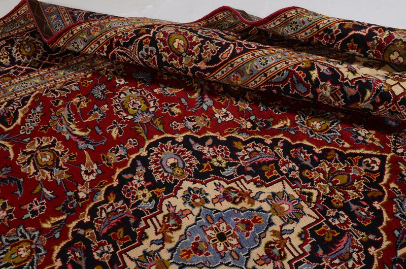 Perserteppich - Keshan 342 x 251 cm - rot