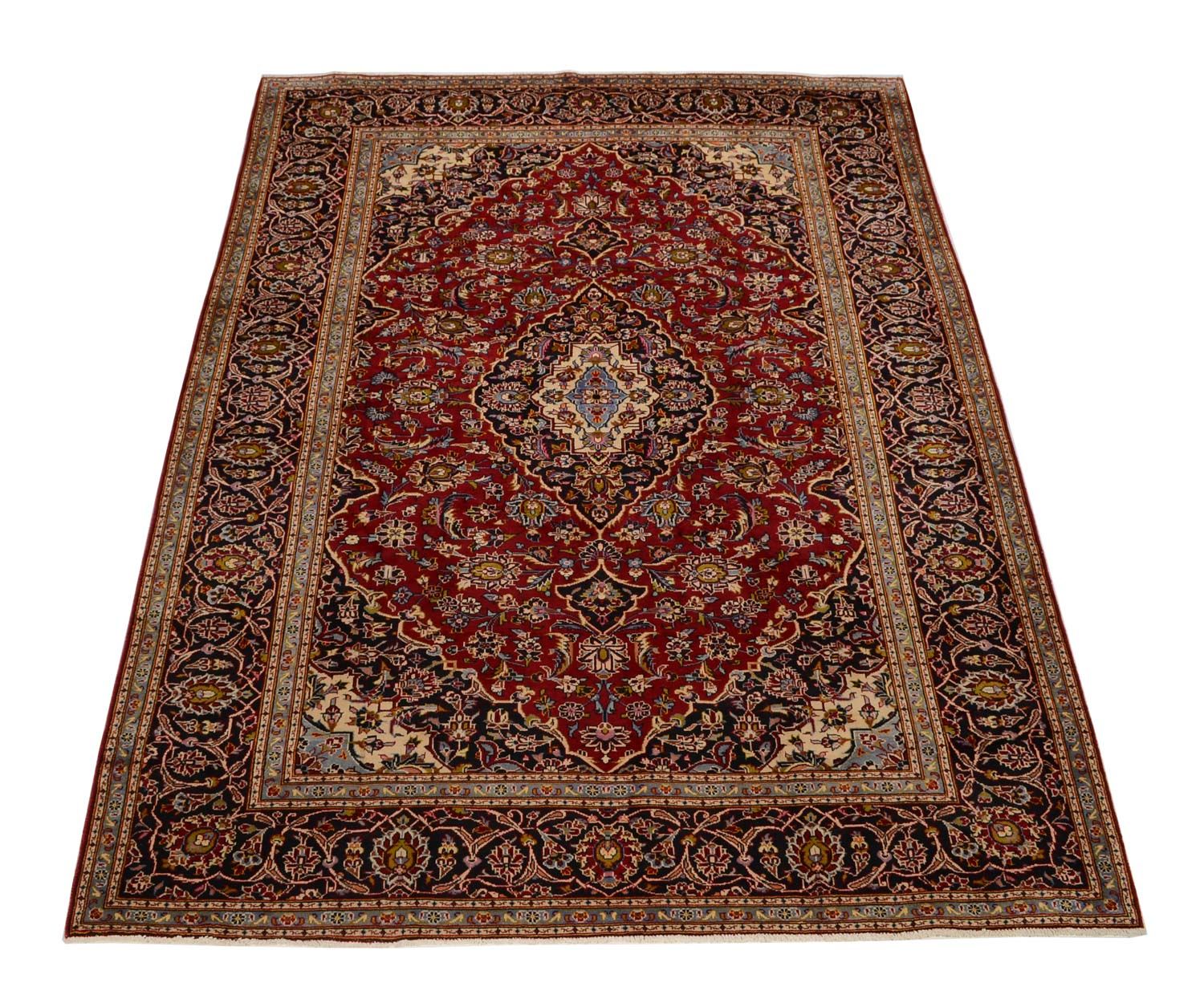 Perserteppich - Keshan 342 x 251 cm - rot