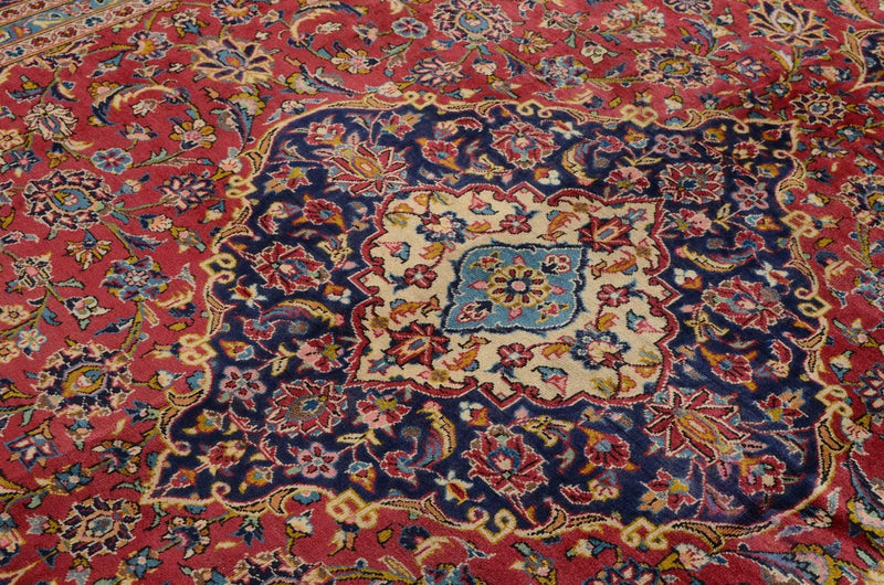 Perserteppich - Keshan 344 x 243 cm - rot