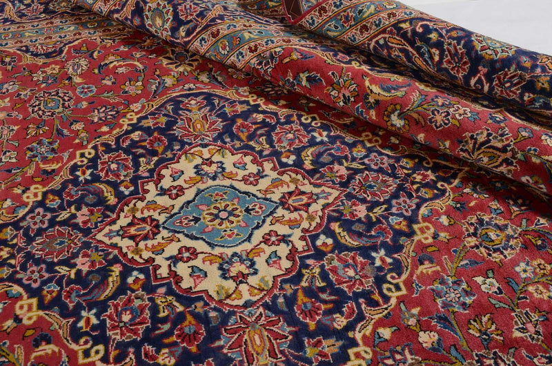 Perserteppich - Keshan 344 x 243 cm - rot