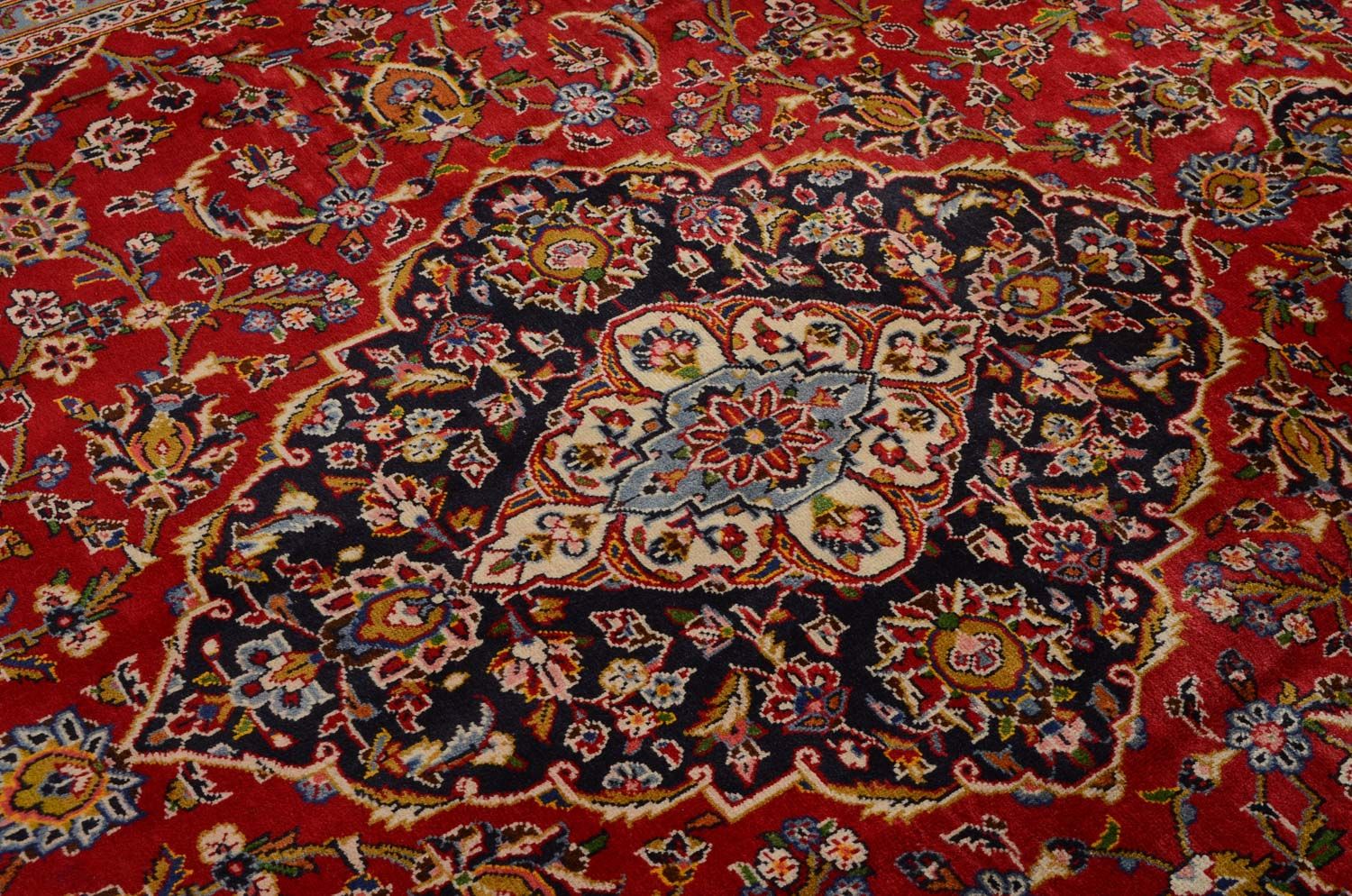 Perserteppich - Keshan 342 x 246 cm - rot