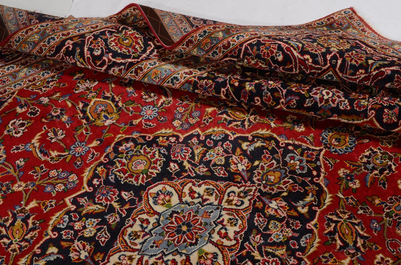 Perserteppich - Keshan 342 x 246 cm - rot