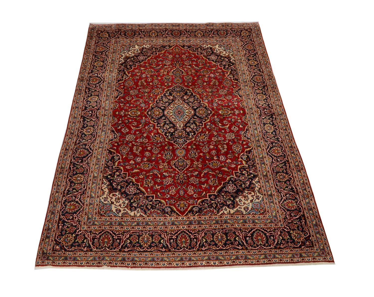 Perserteppich - Keshan 342 x 246 cm - rot