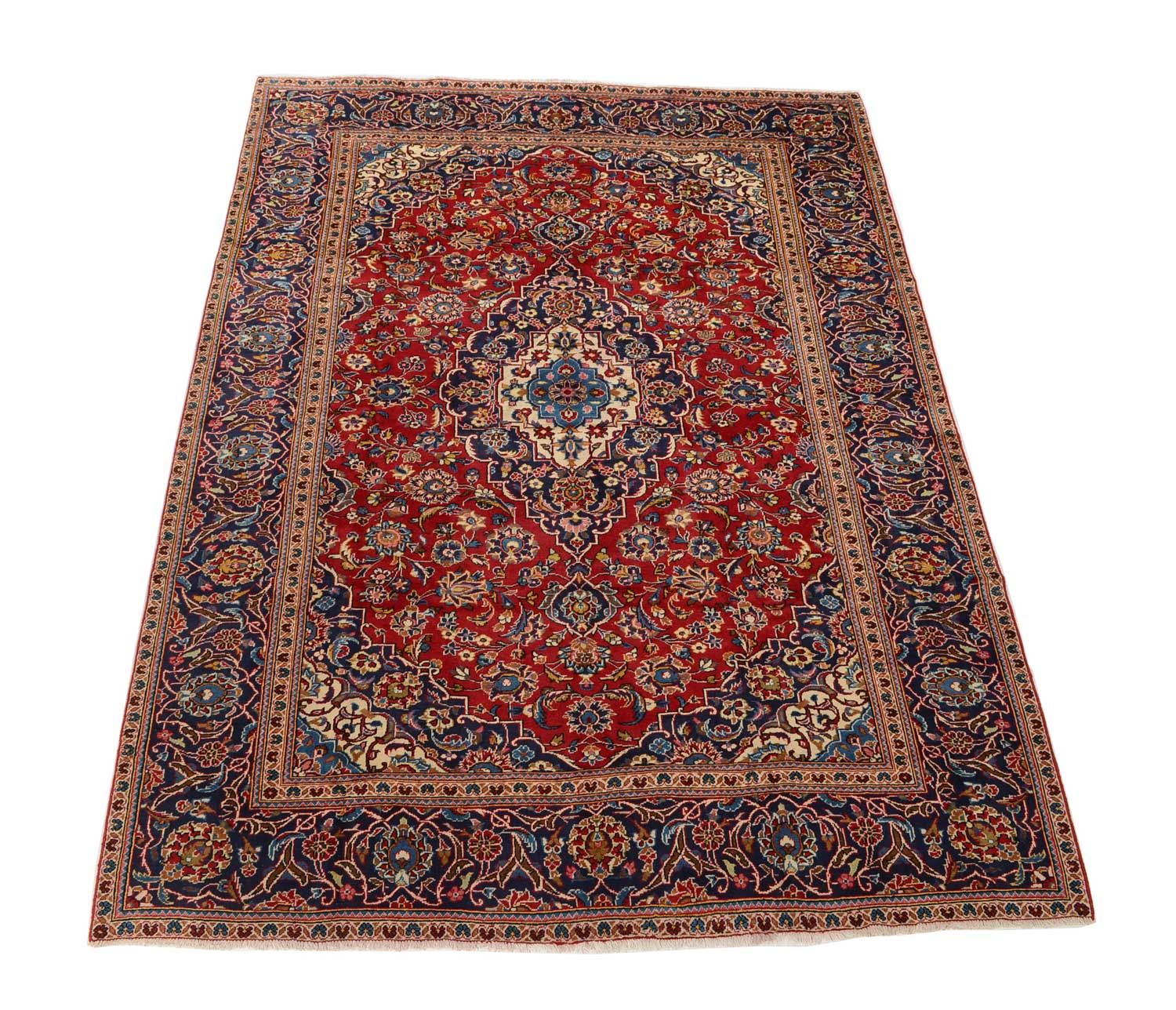Perserteppich - Keshan 328 x 237 cm - rot