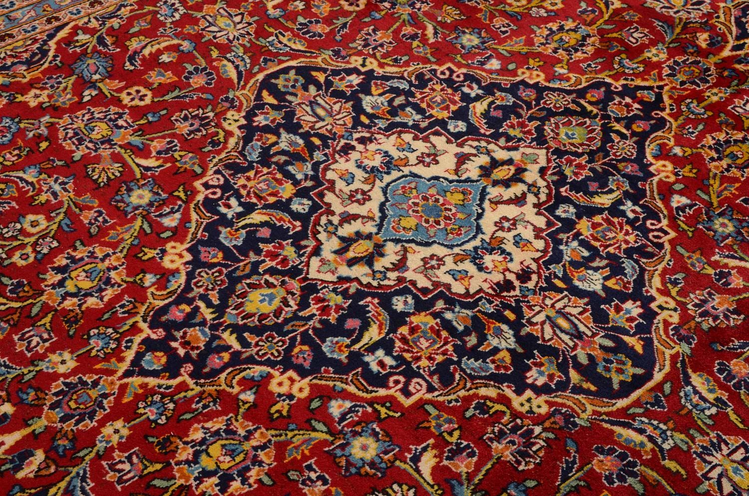 Perserteppich - Keshan 358 x 246 cm - rot