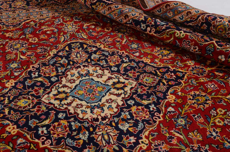 Perserteppich - Keshan 358 x 246 cm - rot