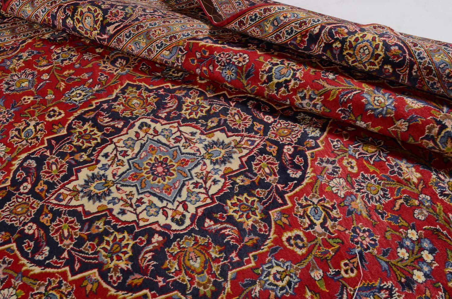 Perserteppich - Keshan 349 x 246 cm - rot