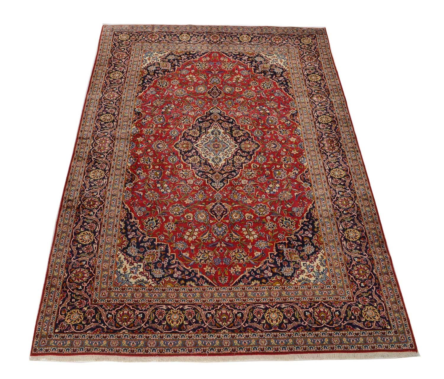 Perserteppich - Keshan 349 x 246 cm - rot