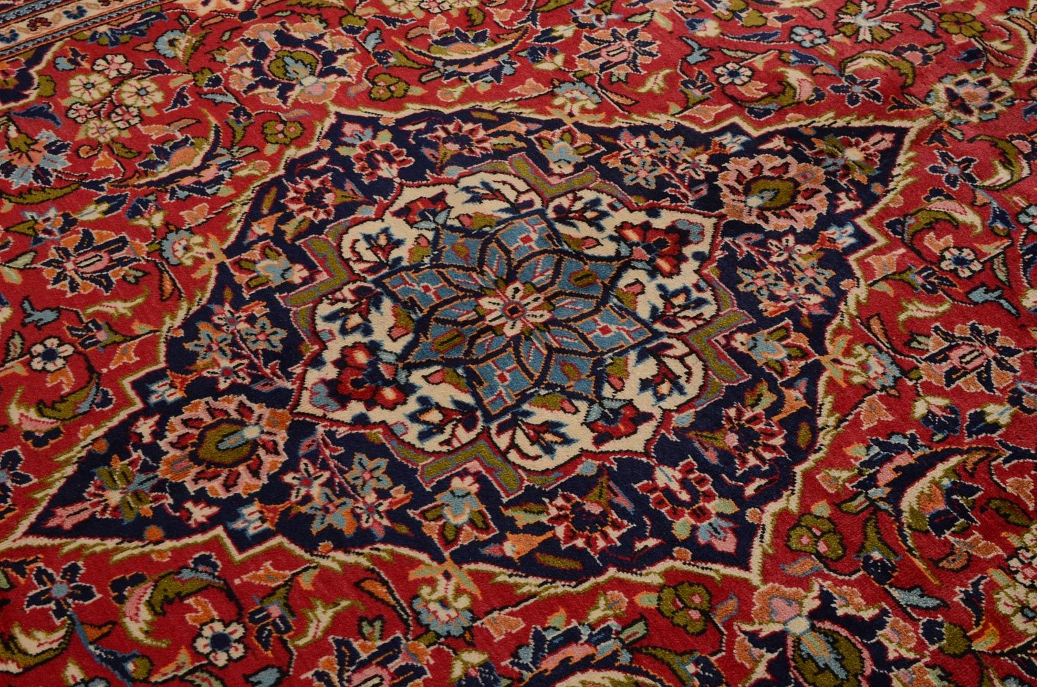 Perserteppich - Keshan 295 x 192 cm - rot