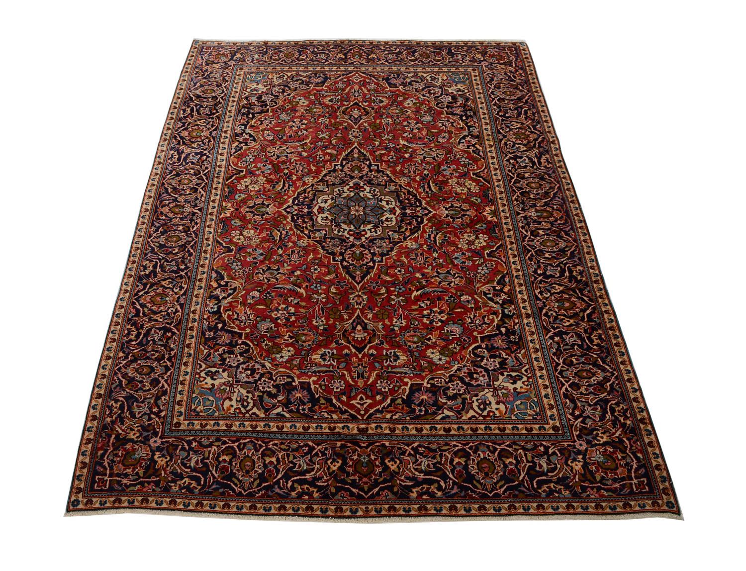 Perserteppich - Keshan 295 x 192 cm - rot