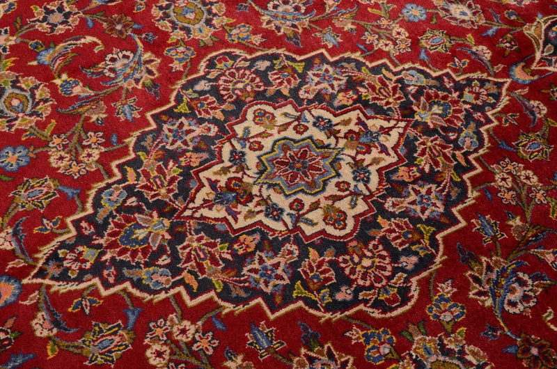 Perserteppich - Keshan 300 x 199 cm - rot
