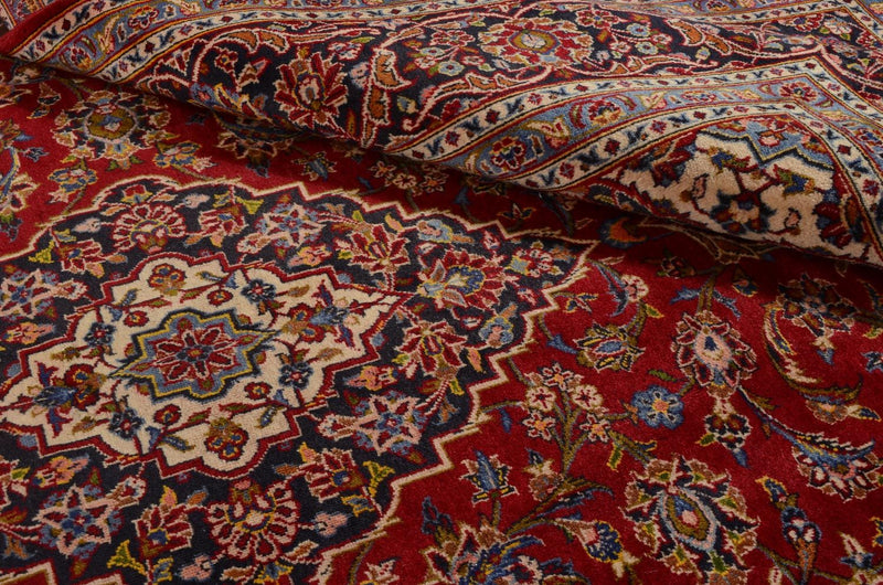 Perserteppich - Keshan 300 x 199 cm - rot