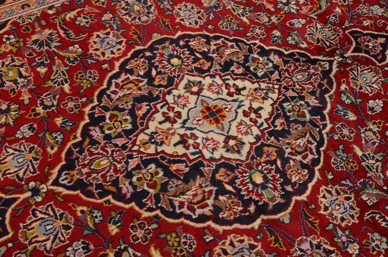 Perserteppich - Keshan 299 x 194 cm - rot