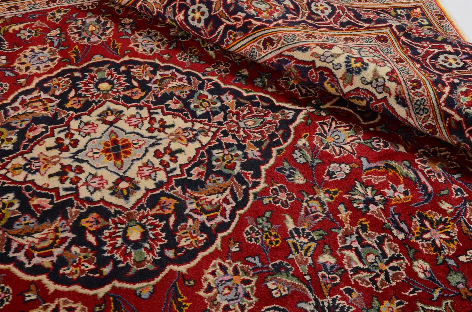 Perserteppich - Keshan 299 x 194 cm - rot