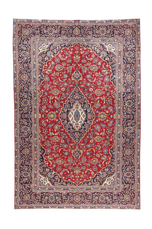 Perserteppich - Keshan 286 x 194 cm - rot