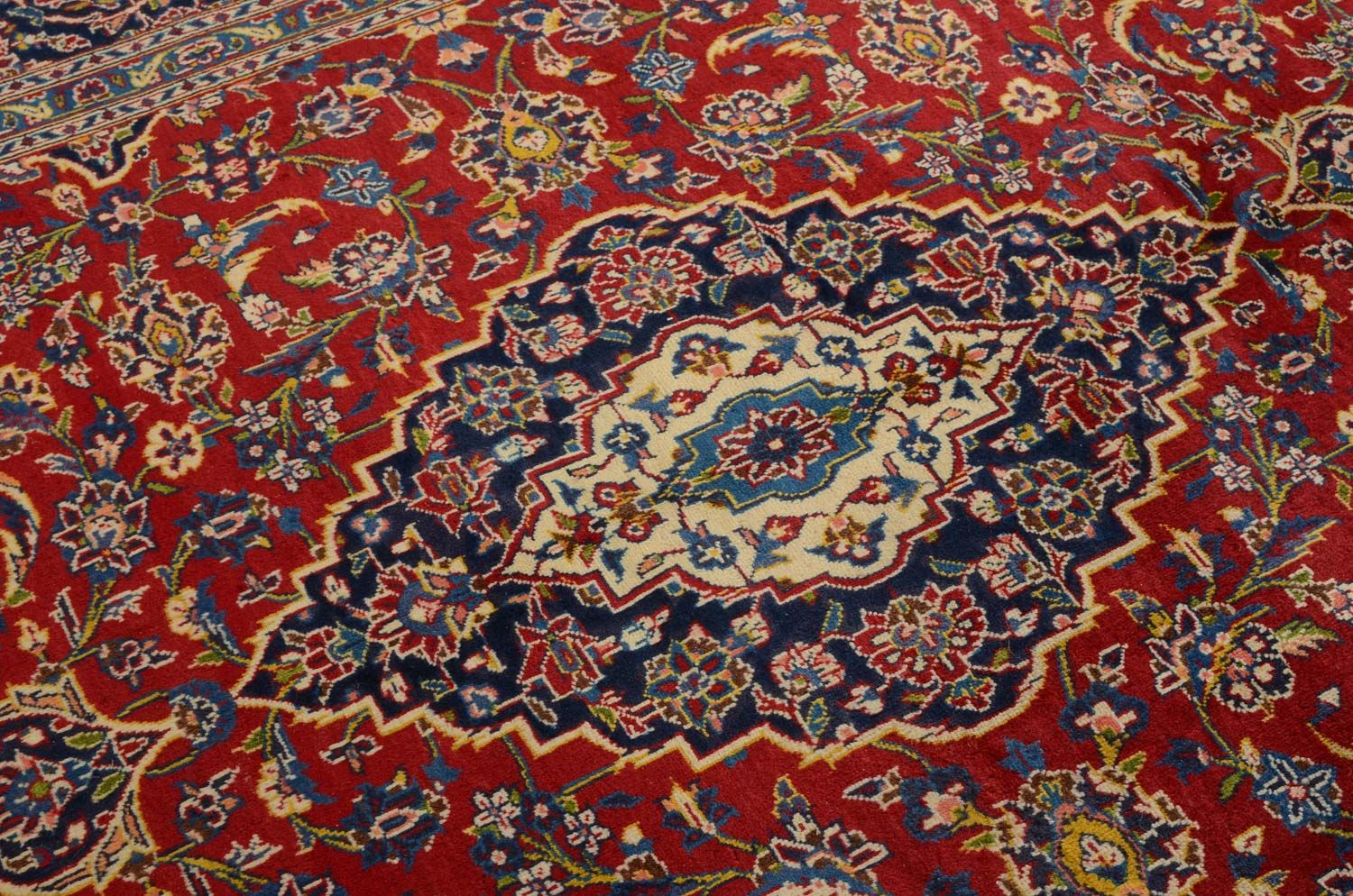 Perserteppich - Keshan 286 x 194 cm - rot