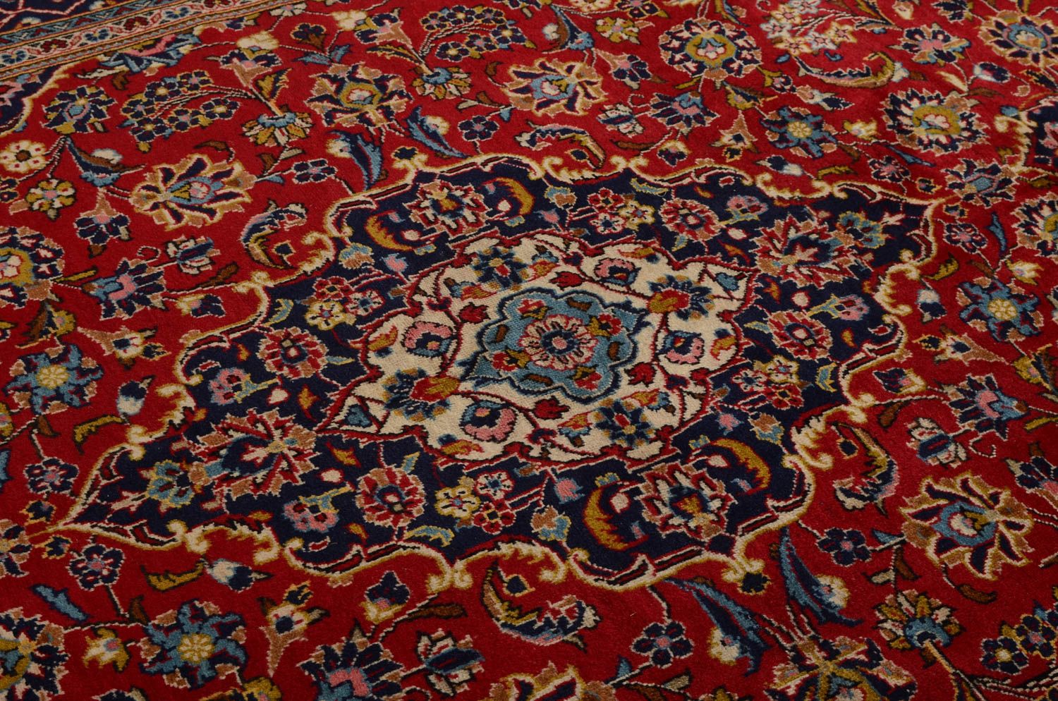 Perserteppich - Keshan 300 x 200 cm - rot