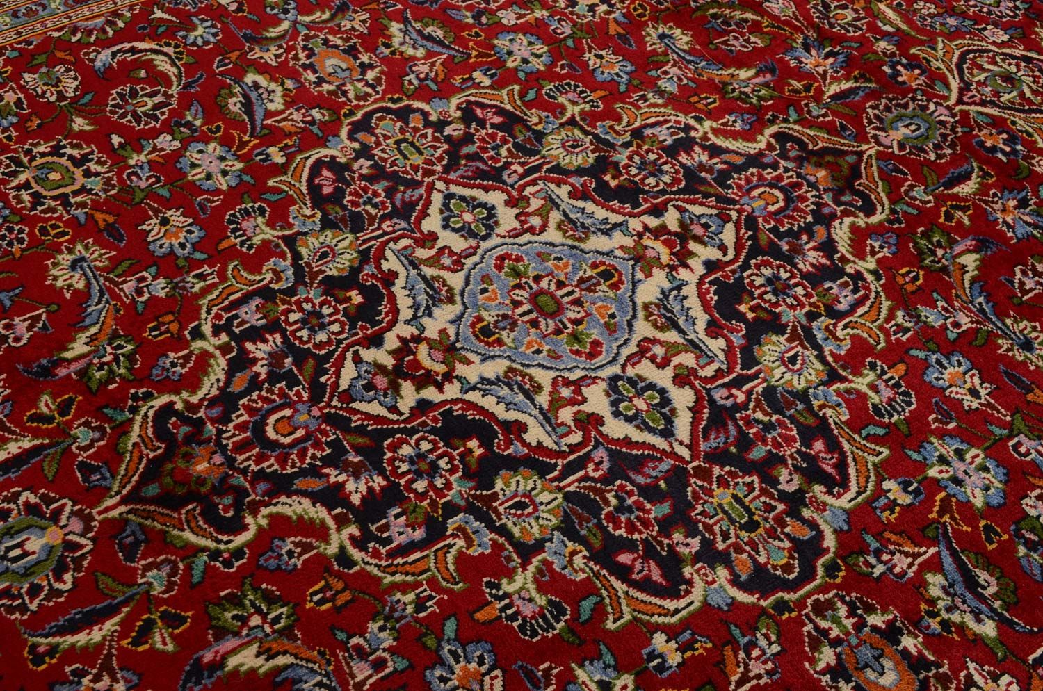 Perserteppich - Keshan 352 x 248 cm - rot