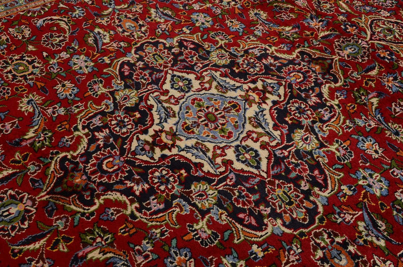 Perserteppich - Keshan 352 x 248 cm - rot