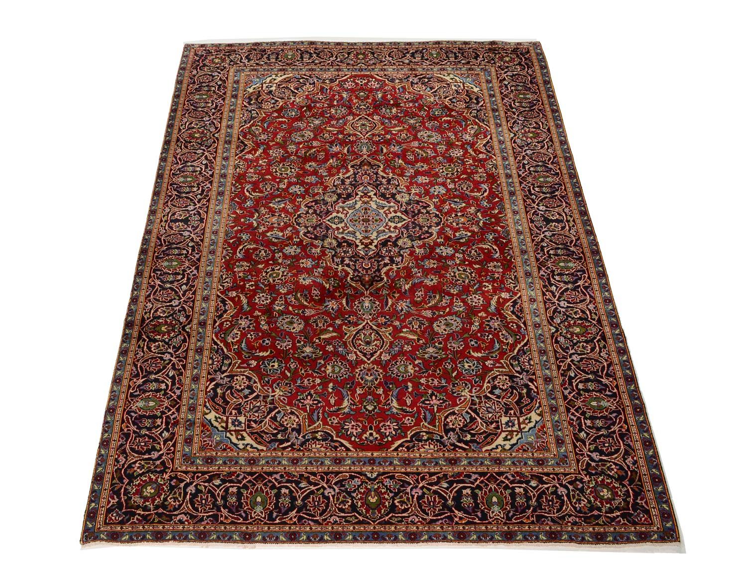 Perserteppich - Keshan 352 x 248 cm - rot