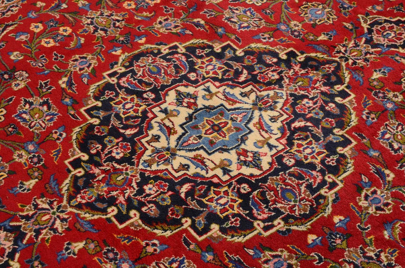 Perserteppich - Keshan 346 x 253 cm - rot