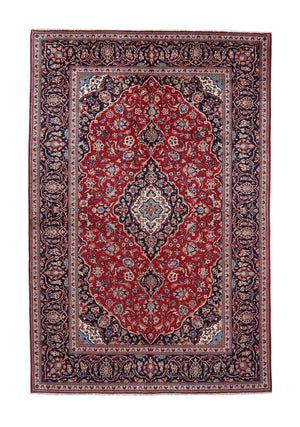 Perserteppich - Keshan 297 x 195 cm - rot