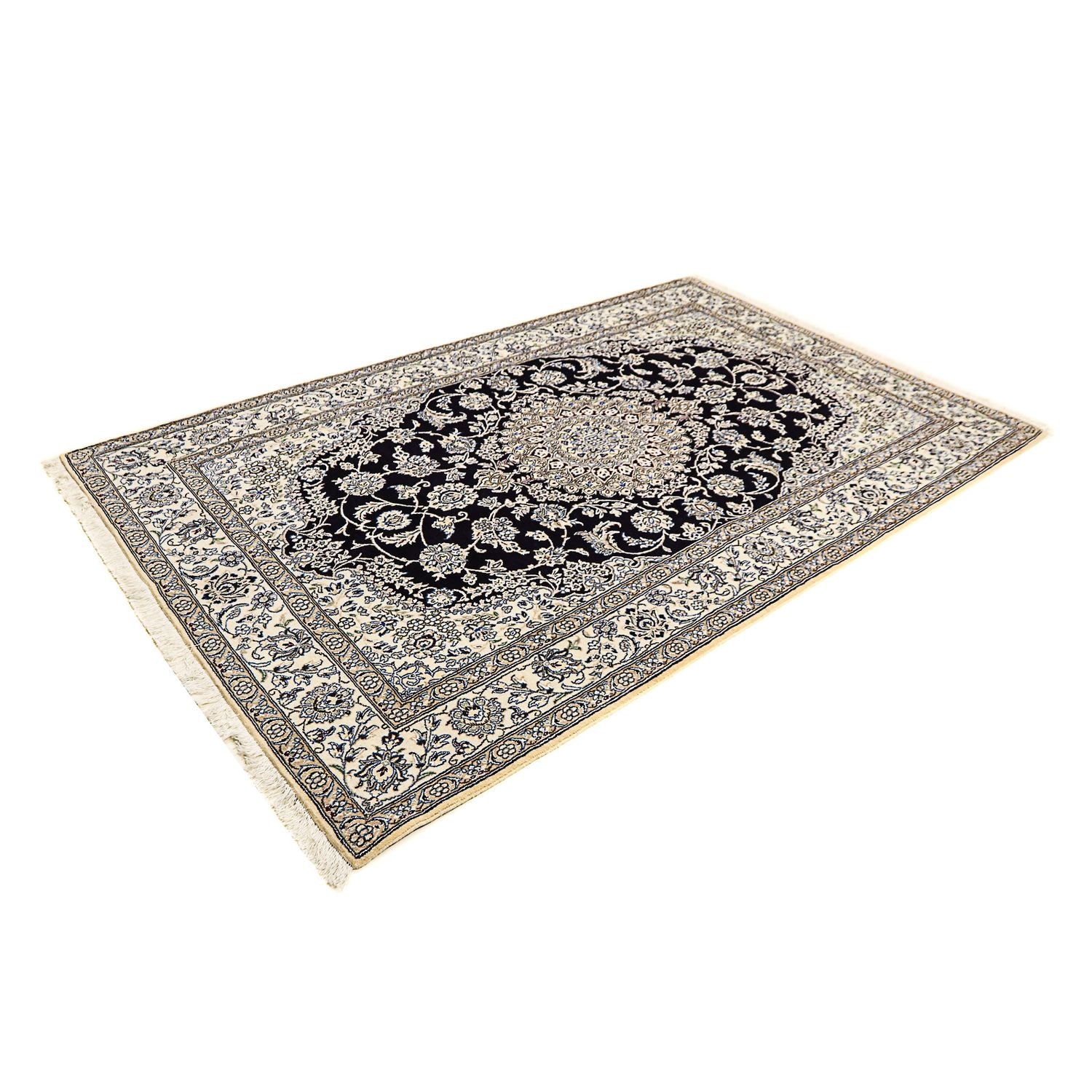 Perserteppich - Nain - Royal 249 x 155 cm Wohnzimmer Teppich