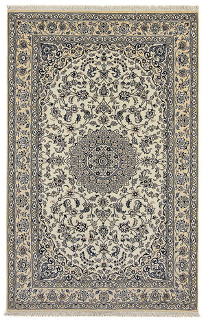 Perserteppich - Nain - Royal 246 x 158 cm Wohnzimmer Teppich