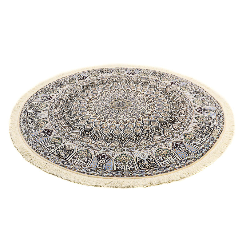 Perserteppich - Nain - Premium 200 x 200 cm Teppich Rund