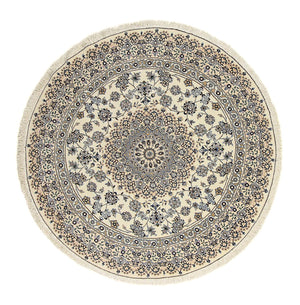 Perserteppich - Nain - Royal 200 x 200 cm Teppich Rund